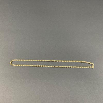 -4- GOLD | 14K Gold Necklace | Marked
