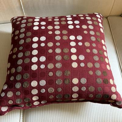 Four Designer Throw Pillows (GB2-BM)