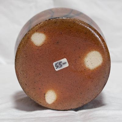 Japanese Style Ceramic Sake Bottle and Cups by Kyle Carpenter (LR-DZ)