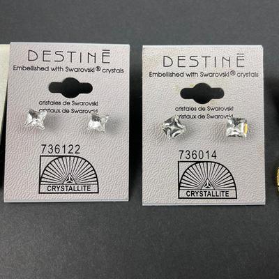 -22- JEWELRY | Four Pairs Earrings