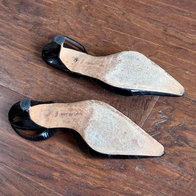 Manolo Blahnik Women’s Kitten Heels - Size 38 1/2 (LR-DZ)