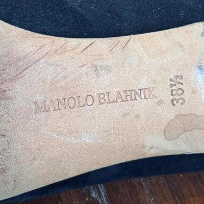 Manolo Blahnik Women’s Kitten Heels - Size 38 1/2 (LR-DZ)