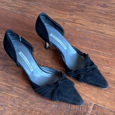 Manolo Blahnik Women’s Kitten Heels - Size 38 1/2 (LR-DZ)