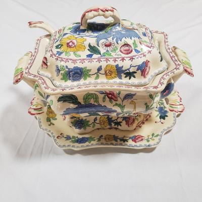 Mason's English Regency Plantation Colonial Soup Tureen (DR-KD)