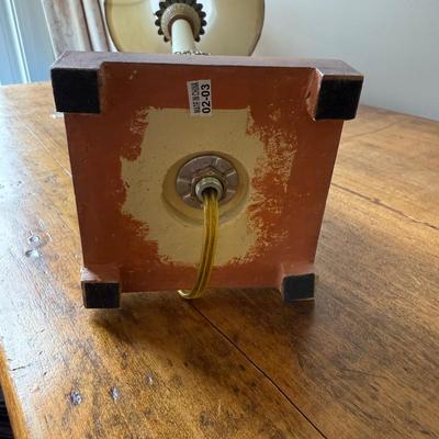 Table Lamp with Woven Accents (GB2-BM)