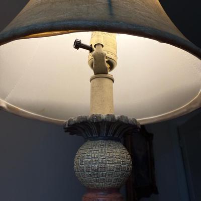Table Lamp with Woven Accents (GB2-BM)