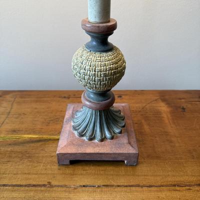 Table Lamp with Woven Accents (GB2-BM)