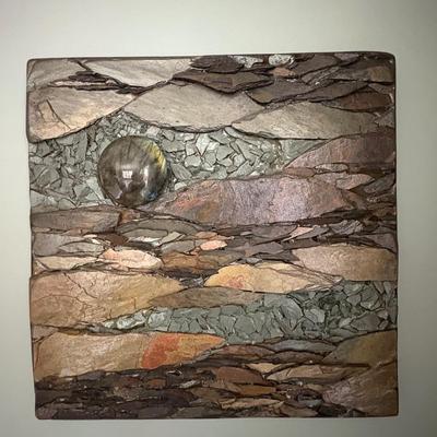 “River Rock” Mosaic by Erika Bell (K-ES)