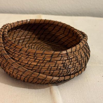 Anne F Beardslee Pine Needle Basket