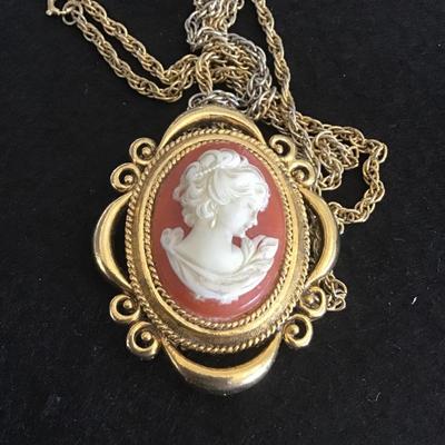 Max Factor Cameo Perfume Locket Vintage