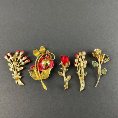 -33- BROOCH | Vintage Rose Brooches