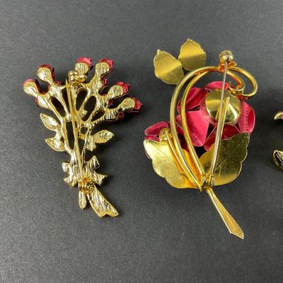 -33- BROOCH | Vintage Rose Brooches