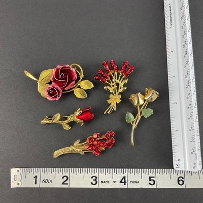 -33- BROOCH | Vintage Rose Brooches