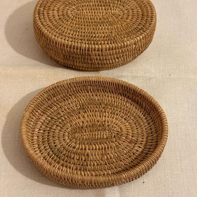 Small Oval Indonesian Trinket Basket