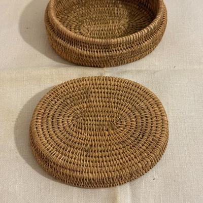 Small Oval Indonesian Trinket Basket