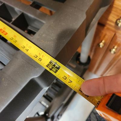 5 Tier Storage Rack Shelving Unit 36" x18" Easy Breakdown for moving