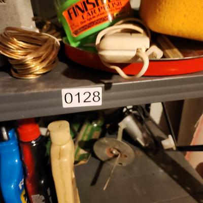 Metal Shelving unit 36" x 17" 6 Shelves