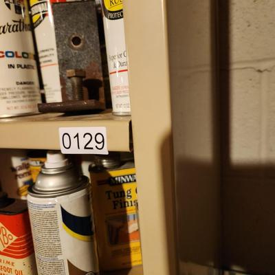 Metal Shelving Unit INCLUDING Contents