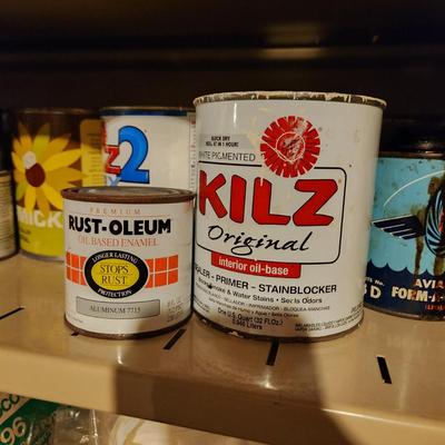 Metal Shelving Unit INCLUDING Contents