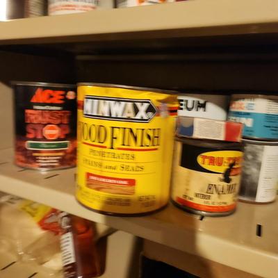 Metal Shelving Unit INCLUDING Contents