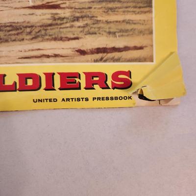 John Wayne William Holden The Horse Soldiers United Artist Pressbook