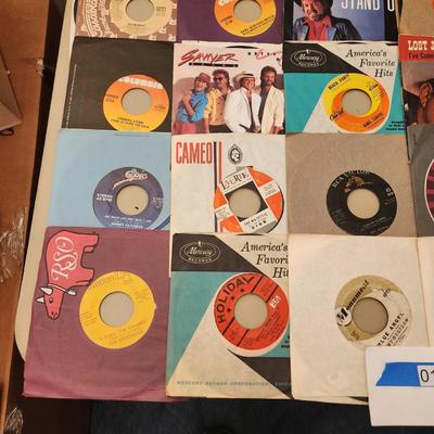 Lot of 45 RPM Records
