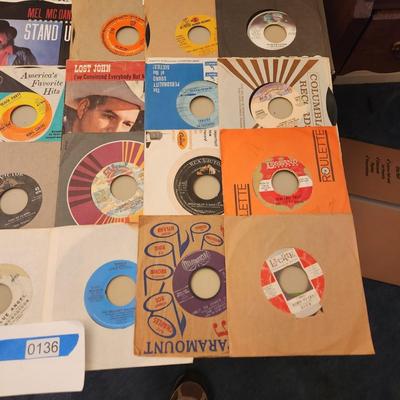 Lot of 45 RPM Records
