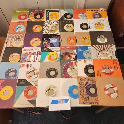 Lot of 45 RPM Records
