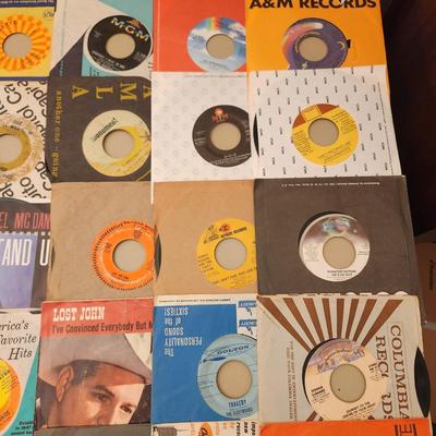 Lot of 45 RPM Records