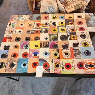 Lot of 45 RPM Records