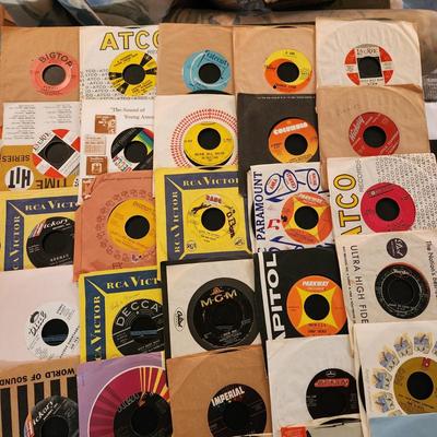Lot of 45 RPM Records