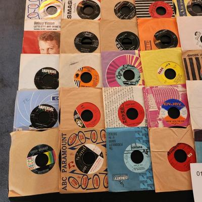 Lot of 45 RPM Records