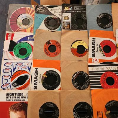 Lot of 45 RPM Records