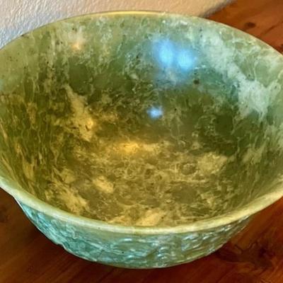 Vintage Jade Bowl