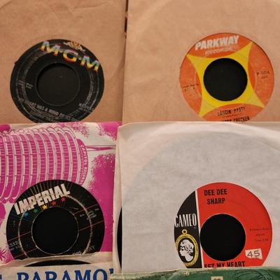 Large Lot 45 RPM Records