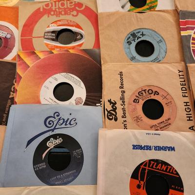 Large Lot 45 RPM Records