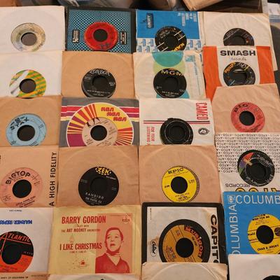 Large Lot 45 RPM Records