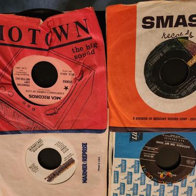 Large Lot 45 RPM Records
