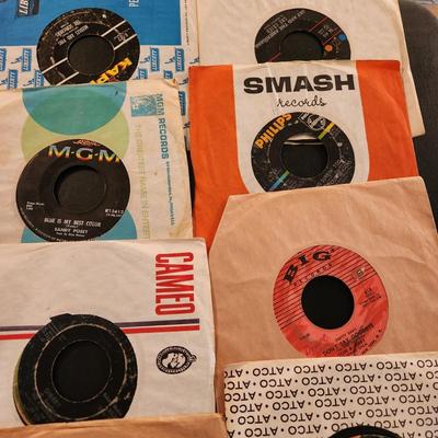Large Lot 45 RPM Records