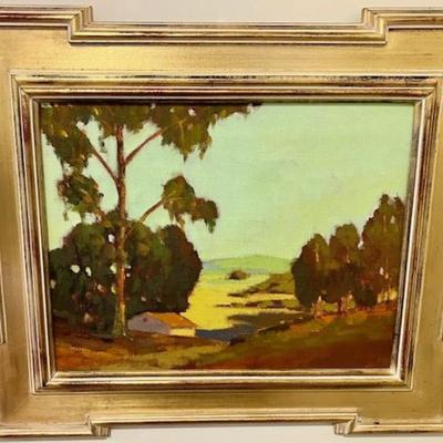 Original Oil Painting By Bay Area Artist Donny Hahn