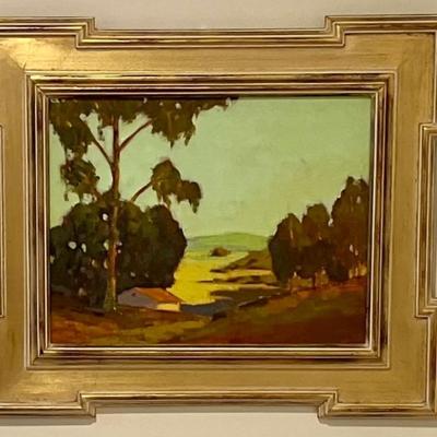 Original Oil Painting By Bay Area Artist Donny Hahn