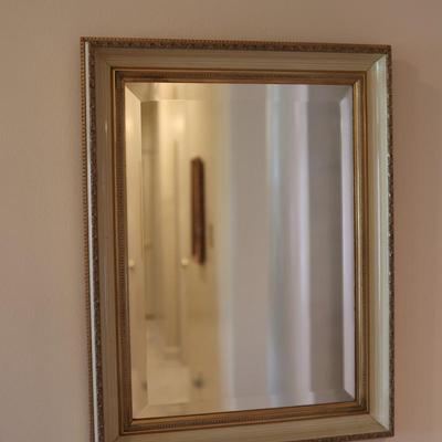 Vintage Beveled Mirror