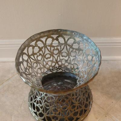 Brass Drum Stool
