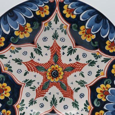 Hindeloopen Decorative Plate and Wall Hanging Vase