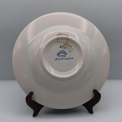 Hindeloopen Decorative Plate and Wall Hanging Vase