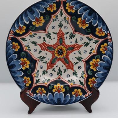 Hindeloopen Decorative Plate and Wall Hanging Vase