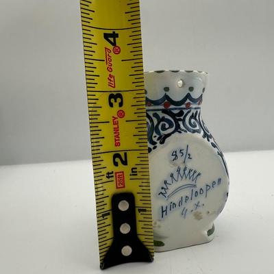 Hindeloopen Decorative Plate and Wall Hanging Vase
