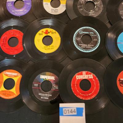 Large Lot of 45 RPM Records