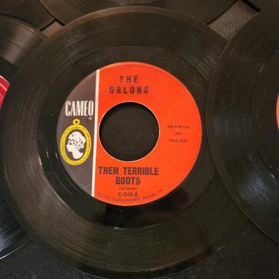 Large Lot of 45 RPM Records