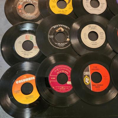 Large Lot of 45 RPM Records